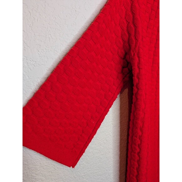 Vtg Cuddle Knit Womens Cardigan Sweater Open Front Sz S M Acrylic 60s 70s - Picture 4 of 8